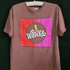 WILLY WONKA & THE CHOCOLATE FACTORY TEE SZ L.                               T017
